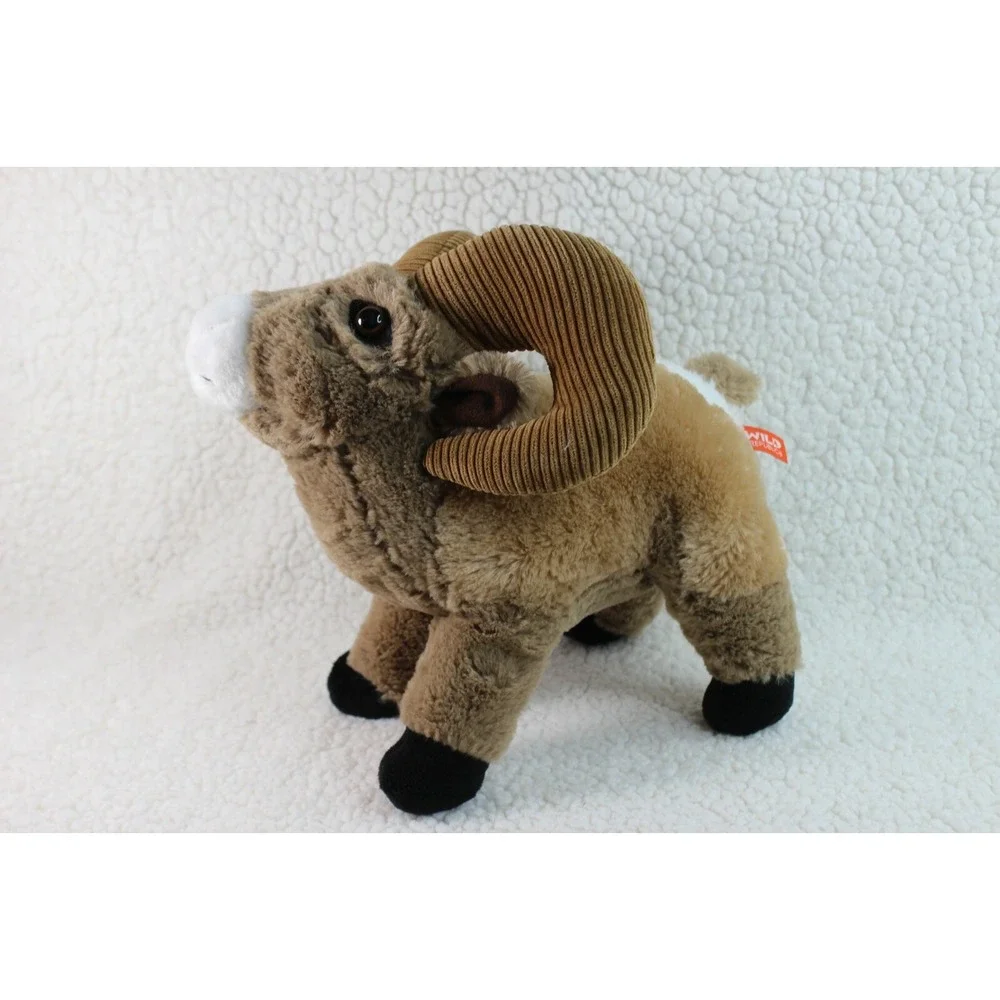 RAM Mountain Goat WILD REPUBLIC Big‎ Horn Plush Sheep Stuffed Animal TOY